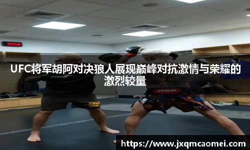 UFC将军胡阿对决狼人展现巅峰对抗激情与荣耀的激烈较量
